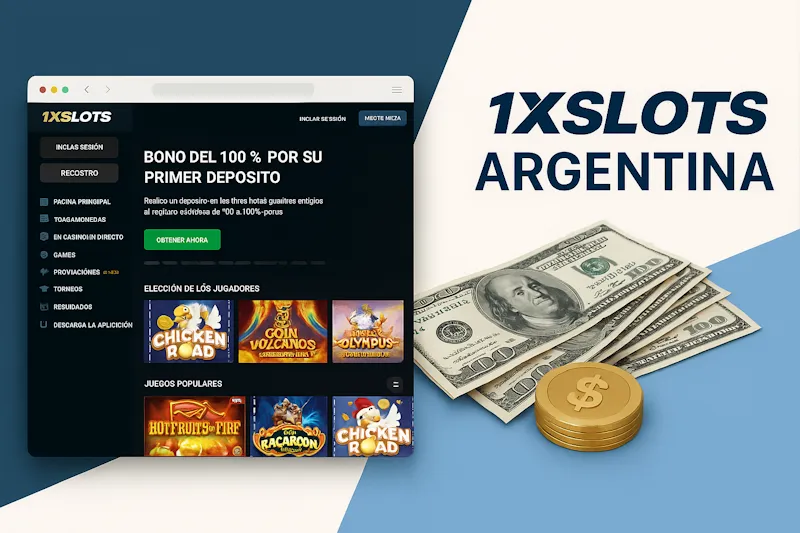 1xSlots Argentina juega online con bonos giros gratis y casino en vivo