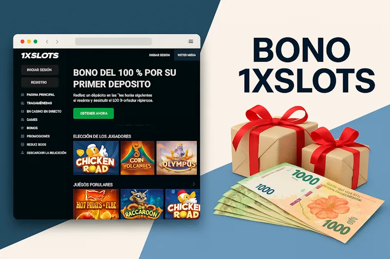 Bono 1xSlots actuales para 2025