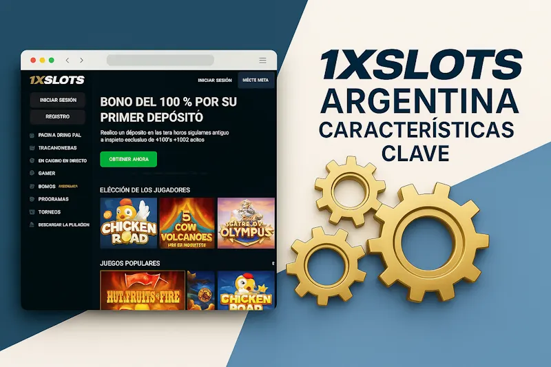 1xSlots Argentina características clave