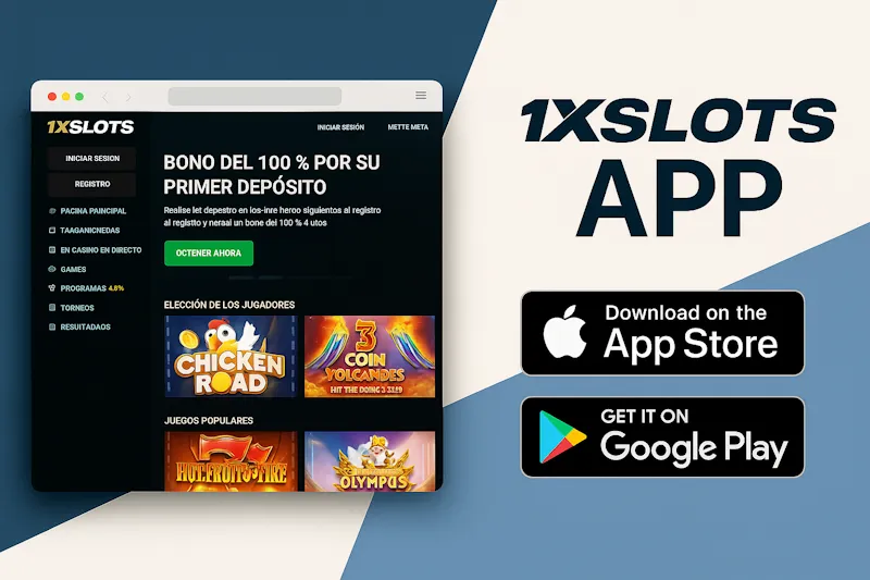 1xSlots download iOS — guía paso a paso